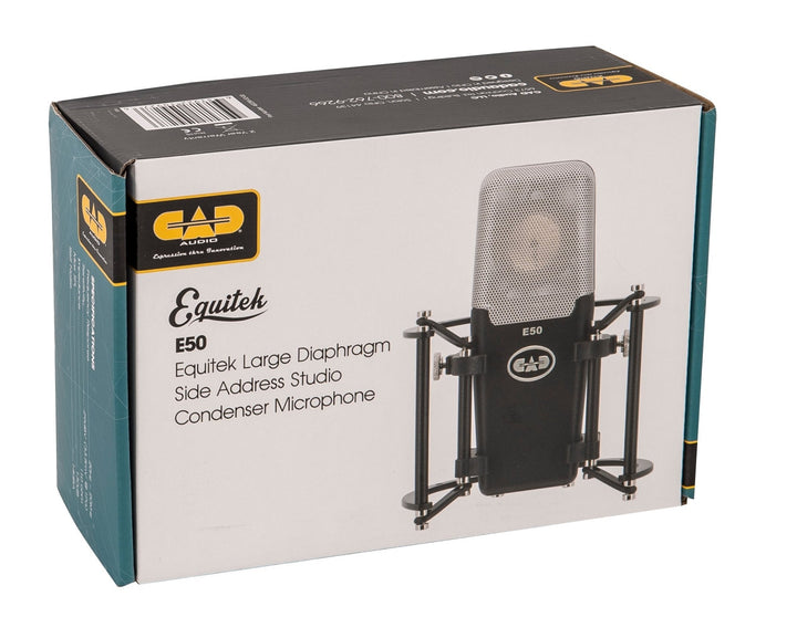 CAD E50 Studio Condenser Microphone Kit - Ev - Entz Music