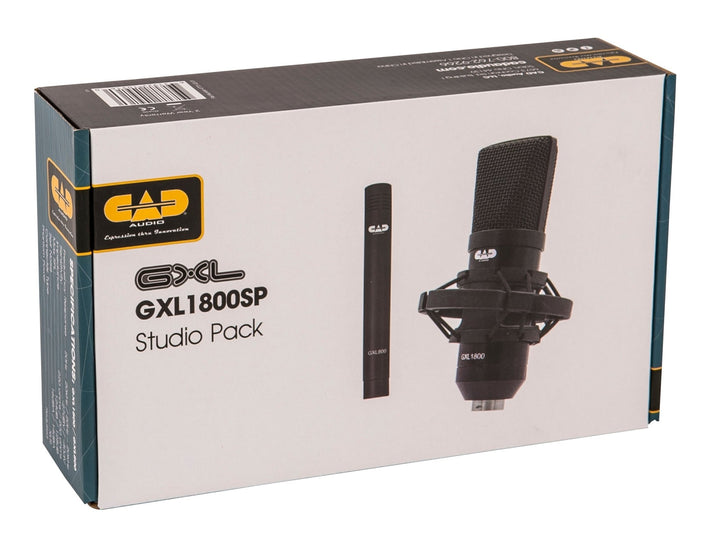 CAD GXL 1800 Studio Pack ~ 2 x Condenser Microphones - Ev - Entz Music