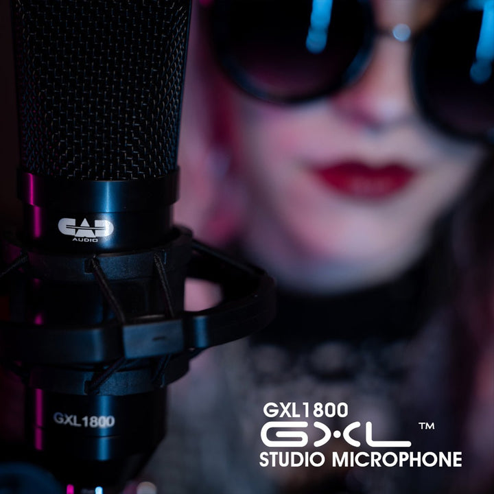 CAD GXL 1800 Studio Pack ~ 2 x Condenser Microphones - Ev - Entz Music