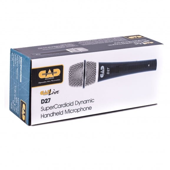 CAD Live Supercardioid Dynamic Handheld Microphone - Ev - Entz Music