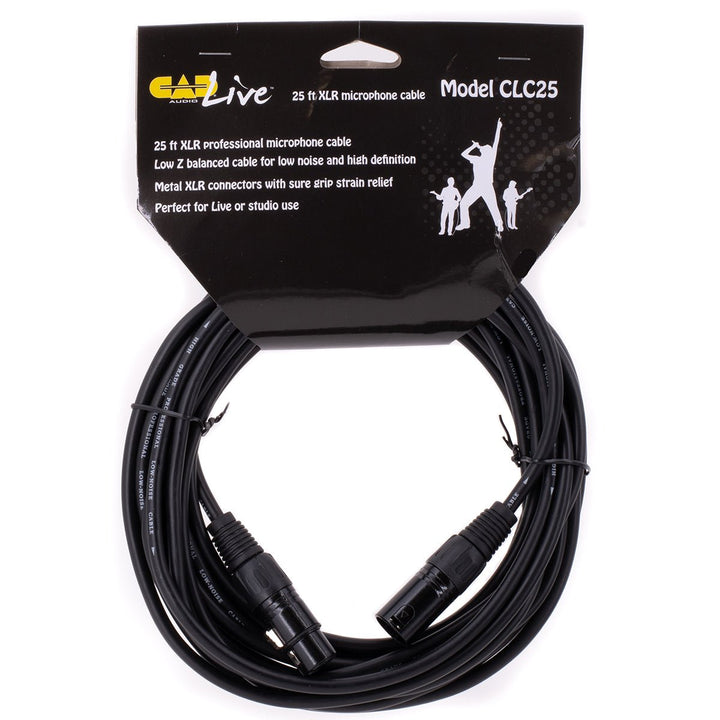 CAD Professional XLR Microphone Cable ~ 25ft/7.6m - Ev - Entz Music