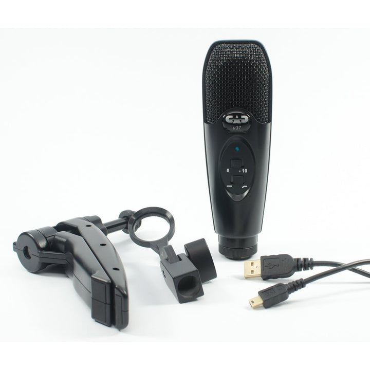 CAD USB Cardioid Condenser Studio Recording Microphone ~ Champagne - Ev - Entz Music