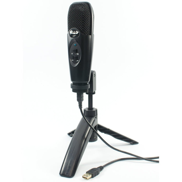 CAD USB Cardioid Condenser Studio Recording Microphone ~ Champagne - Ev - Entz Music