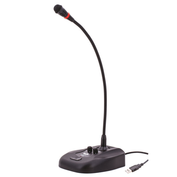 CAD USB Condenser Gooseneck Microphone ~ Black - Ev - Entz Music