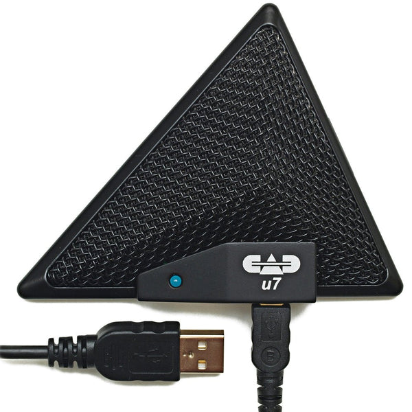CAD USB Omnidirectional Condenser Tabletop Recording Microphone - Ev - Entz Music