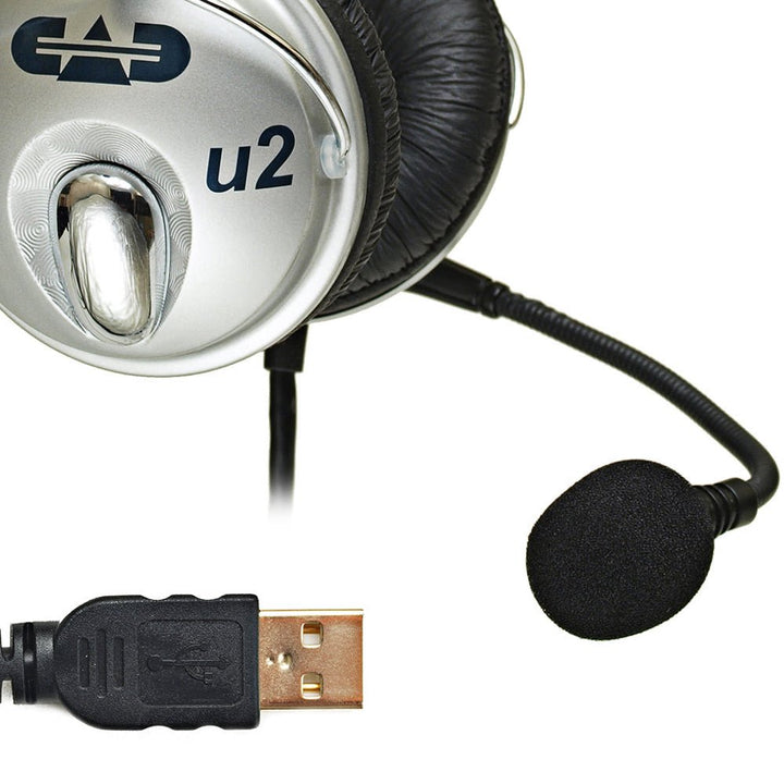 CAD USB Stereo Headphones with Cardioid Condenser Microphone - Ev - Entz Music