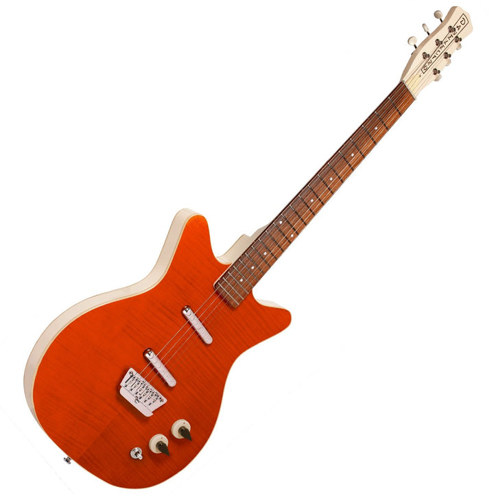 Danelectro '59 Divine Electric Guitar ~ Flame Maple - Ev - Entz Music