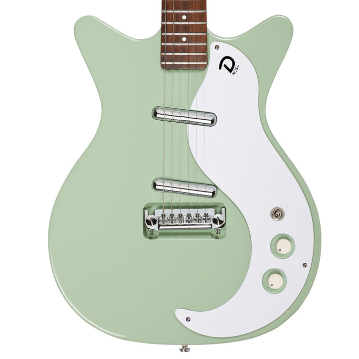 Danelectro '59M NOS Electric Guitar ~ Keen Green - Ev - Entz Music