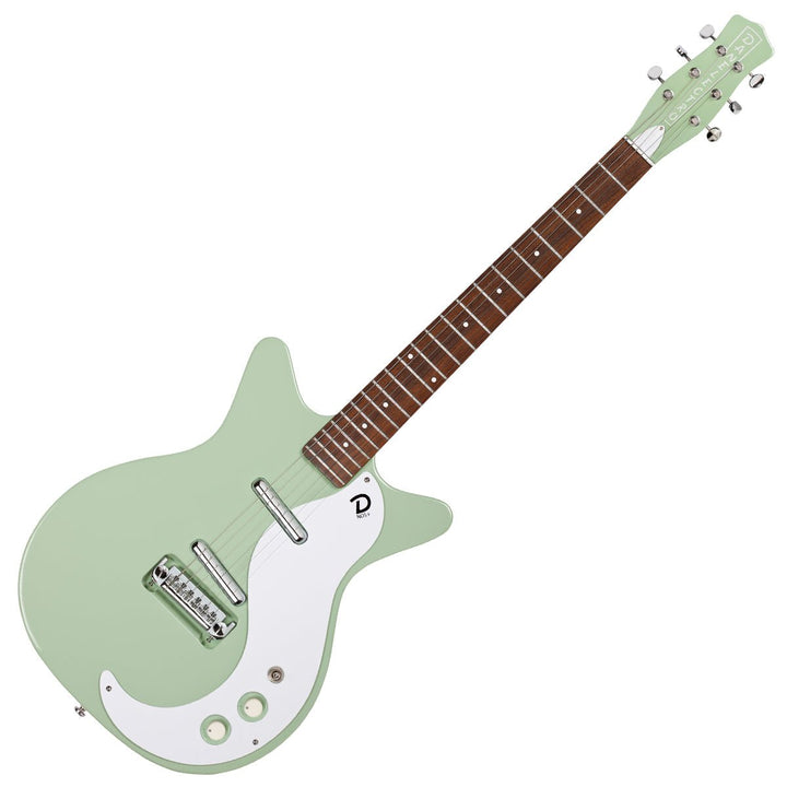 Danelectro '59M NOS Electric Guitar ~ Keen Green - Ev - Entz Music
