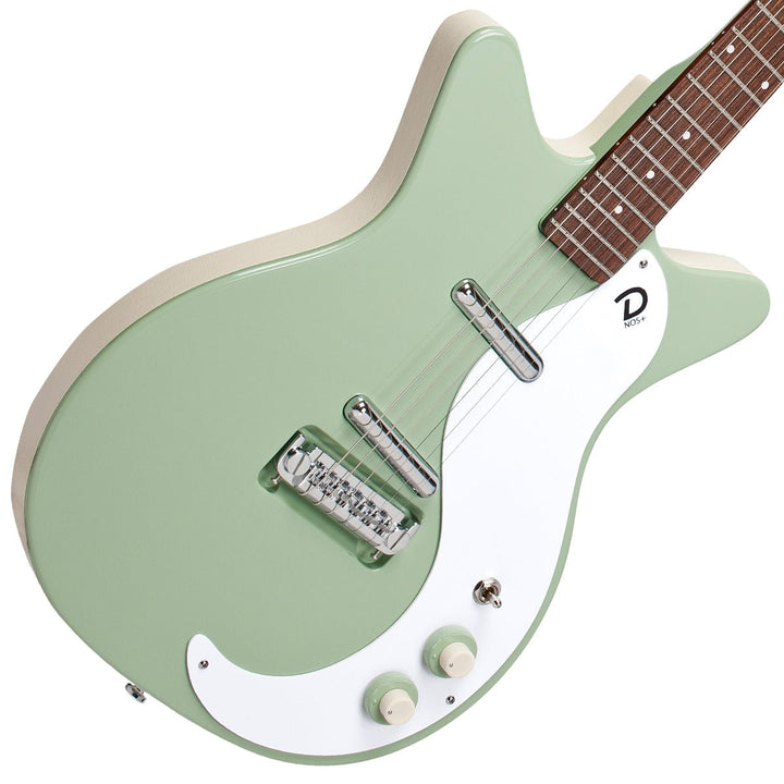Danelectro '59M NOS Electric Guitar ~ Keen Green - Ev - Entz Music