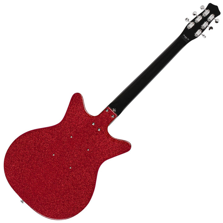 Danelectro '59M NOS Electric Guitar ~ Red Metal Flake - Ev - Entz Music