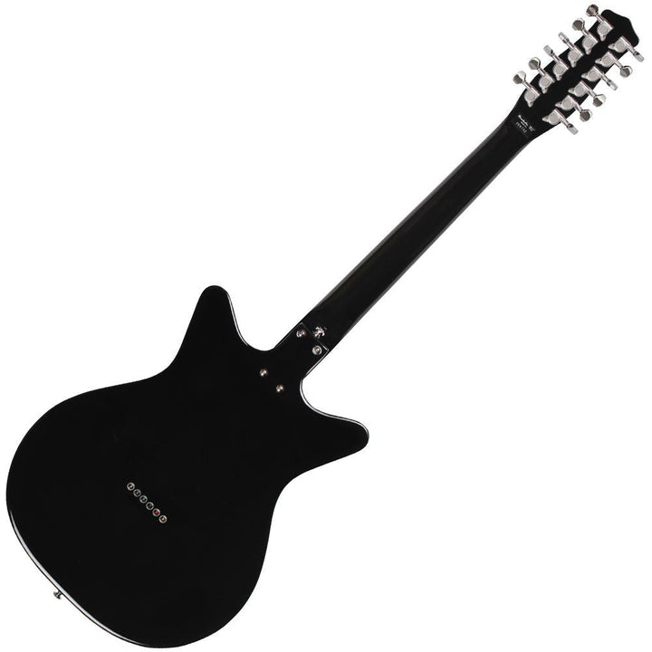Danelectro '59X 12 String Guitar ~ Gloss Black - Ev - Entz Music