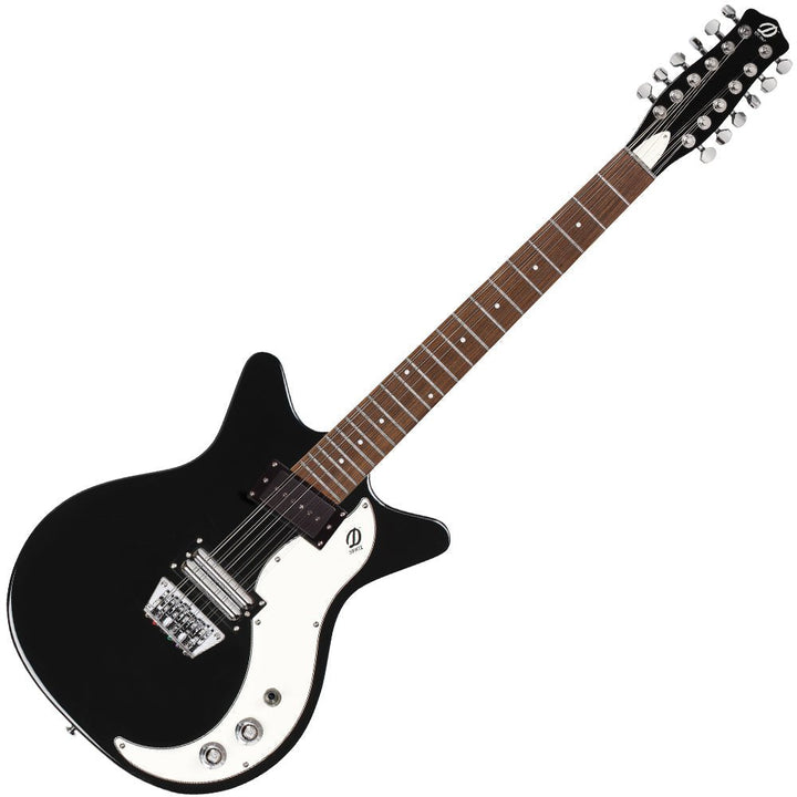 Danelectro '59X 12 String Guitar ~ Gloss Black - Ev - Entz Music