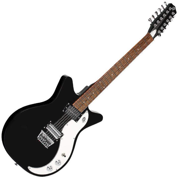 Danelectro '59X 12 String Guitar ~ Gloss Black - Ev - Entz Music