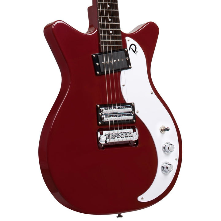 Danelectro 59X Guitar ~ Dark Red - Ev - Entz Music