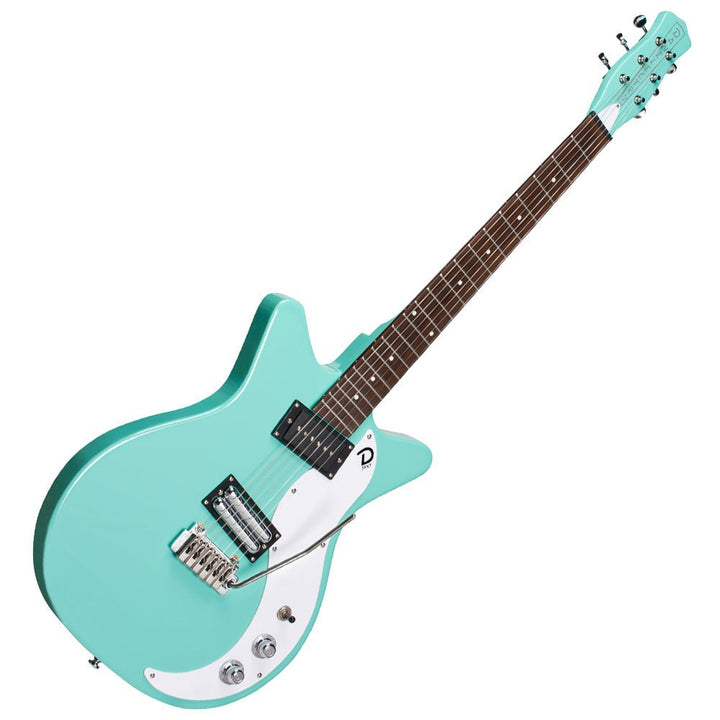 Danelectro 59XT Guitar with Vibrato ~ Aqua - Ev - Entz Music