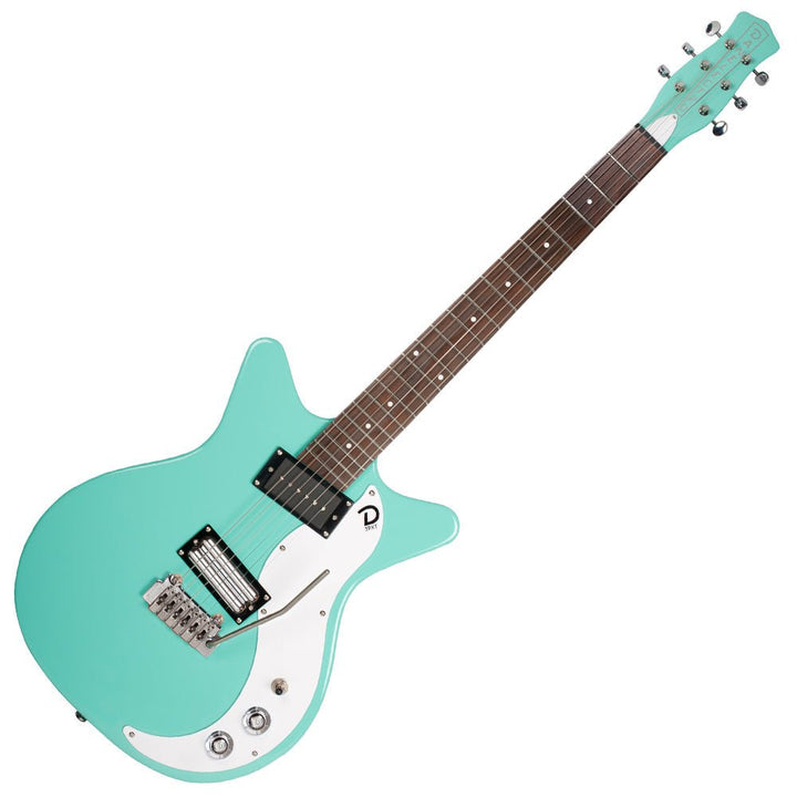 Danelectro 59XT Guitar with Vibrato ~ Aqua - Ev - Entz Music
