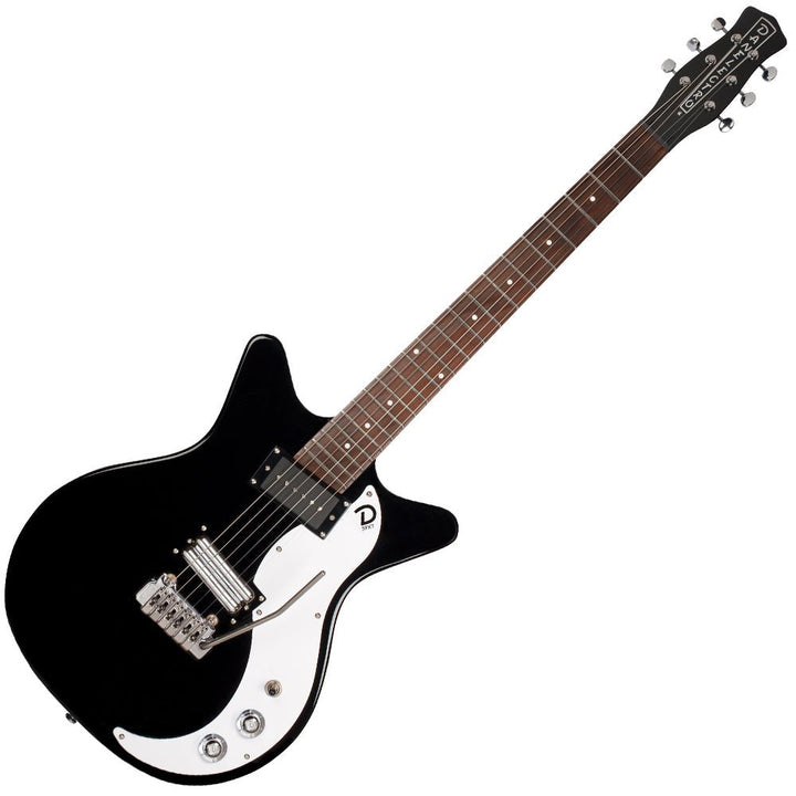 Danelectro 59XT Guitar with Vibrato ~ Gloss Black - Ev - Entz Music