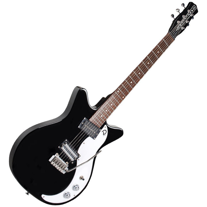 Danelectro 59XT Guitar with Vibrato ~ Gloss Black - Ev - Entz Music