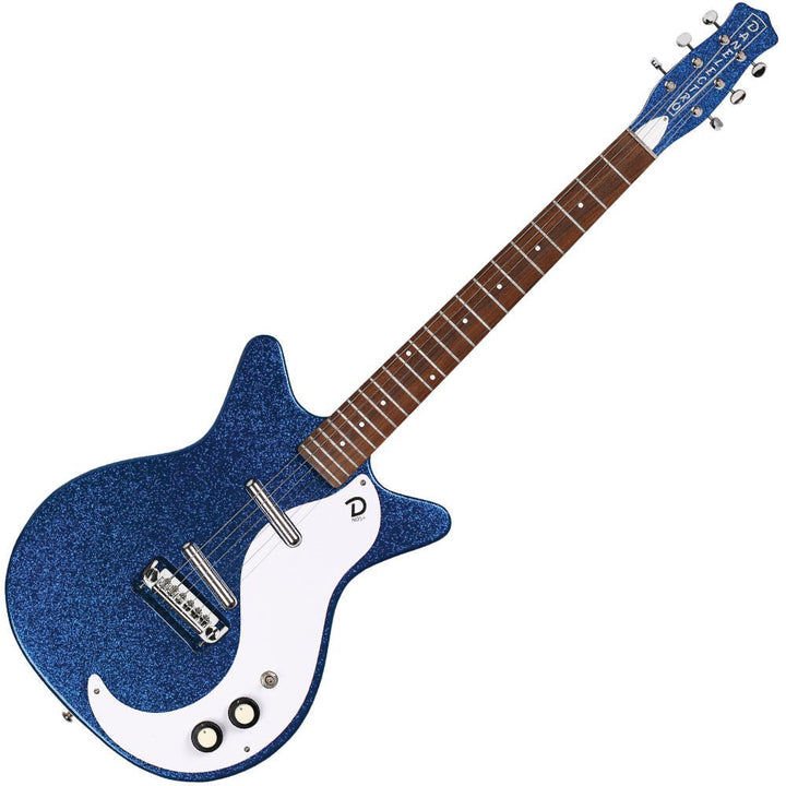 Danelectro 60th Anniversary DC59 ~ Deep Blue Metalflake - Ev - Entz Music