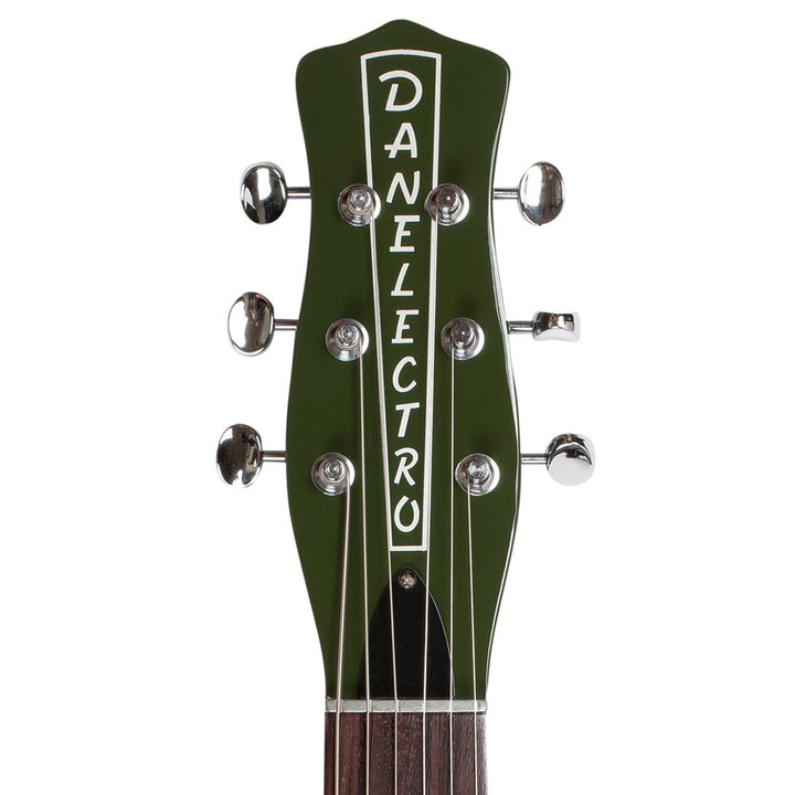 Danelectro Blackout '59M NOS+ Electric Guitar ~ Green Envy - Ev - Entz Music