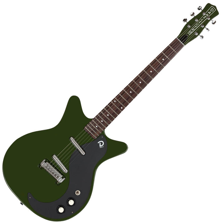 Danelectro Blackout '59M NOS+ Electric Guitar ~ Green Envy - Ev - Entz Music