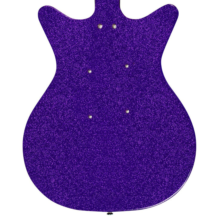 Danelectro Blackout '59M NOS+ Electric Guitar ~ Purple Metalflake - Ev - Entz Music