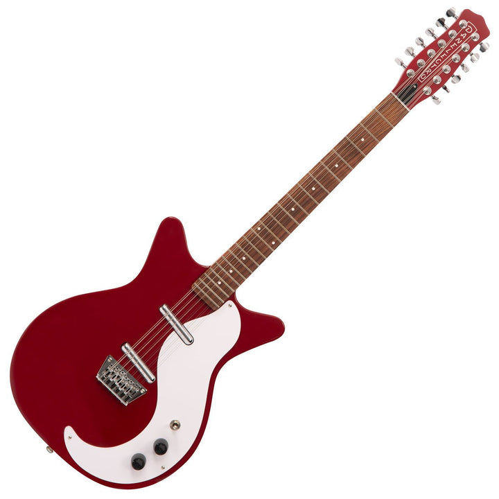 Danelectro DC59 12 - String Electric Guitar – Red, Vintage Jangle Tone - Ev - Entz Music