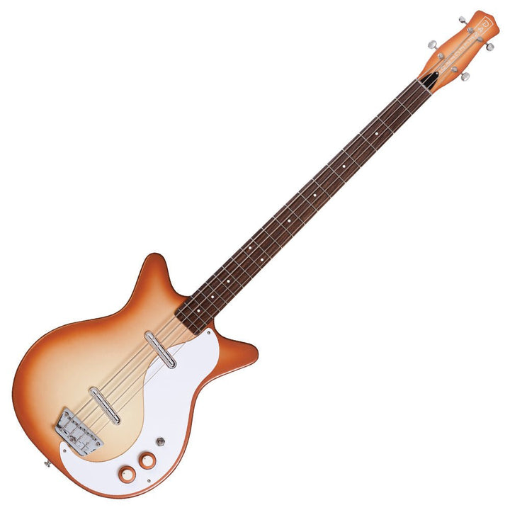 Danelectro Long Scale Bass ~ Copper Burst - Ev - Entz Music