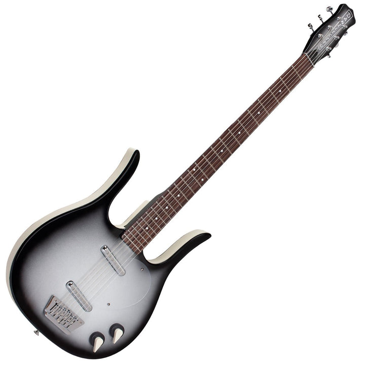 Danelectro Longhorn Baritone Electric Guitar ~ Blackburst - Ev - Entz Music