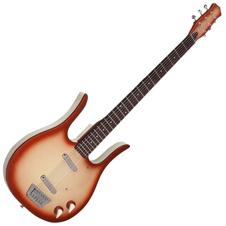 Danelectro Longhorn Baritone Electric Guitar ~ Copperburst - Ev - Entz Music