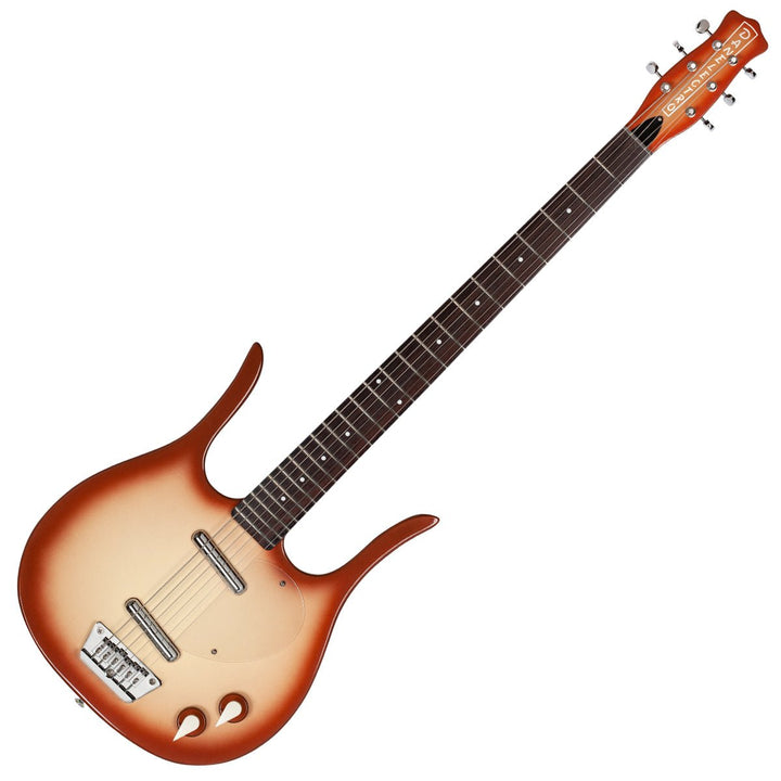 Danelectro Longhorn Baritone Electric Guitar ~ Copperburst - Ev - Entz Music