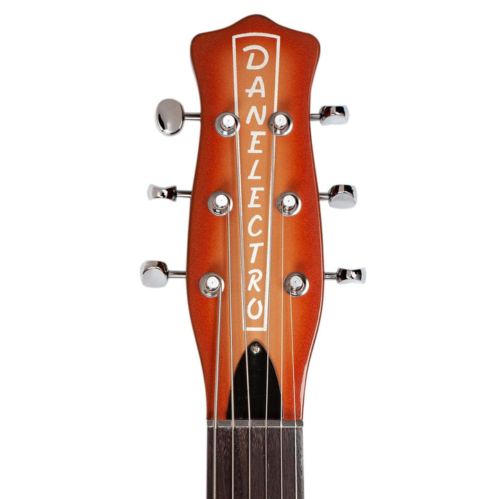 Danelectro Longhorn Baritone Electric Guitar ~ Copperburst - Ev - Entz Music
