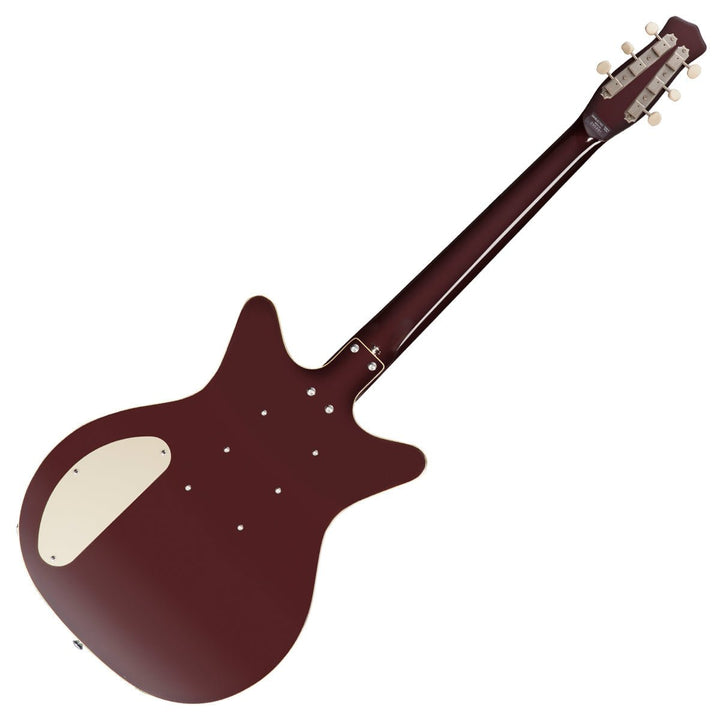 Danelectro Triple Divine Guitar ~ Dark Burgundy - Ev - Entz Music
