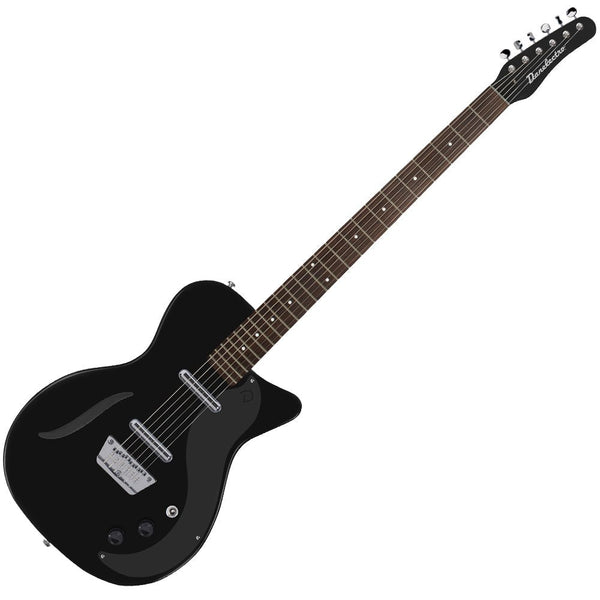 Danelectro Vintage '56 Baritone Guitar ~ Gloss Black - Ev - Entz Music