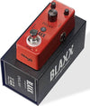 BLAXX Delay Pedal for Electric Guitar - Die-Cast Metal, True Bypass, Time, Feedback, and Echo Controls