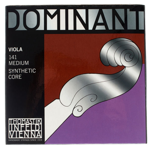 Thomastik Infeld Dominant Viola String Set 4/4 - Nylon Core Strings in Packaging
