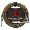 KIRLIN 10 FT ANGLED CABLE BLACK YELLOW
