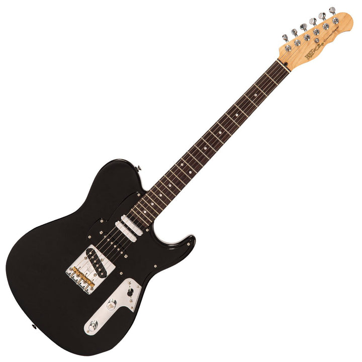 Fret - King Country Squire Music Row – Gloss Black, Nashville - Inspired Electric Guitar with Custom Pickups - Ev - Entz Music