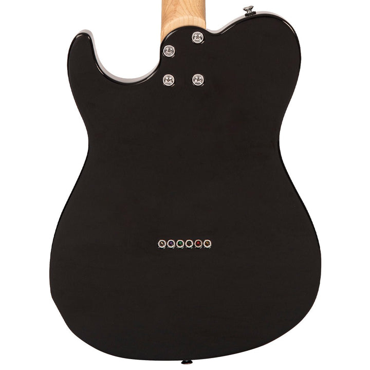 Fret - King Country Squire Music Row – Gloss Black, Nashville - Inspired Electric Guitar with Custom Pickups - Ev - Entz Music