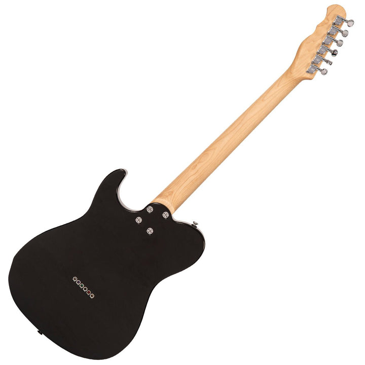 Fret - King Country Squire Music Row – Gloss Black, Nashville - Inspired Electric Guitar with Custom Pickups - Ev - Entz Music