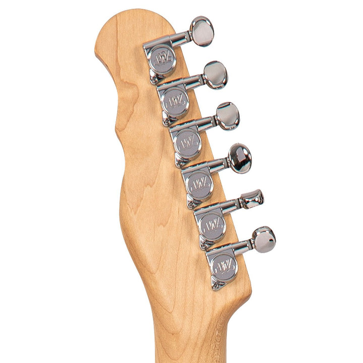 Fret - King Country Squire Music Row – Gloss Black, Nashville - Inspired Electric Guitar with Custom Pickups - Ev - Entz Music