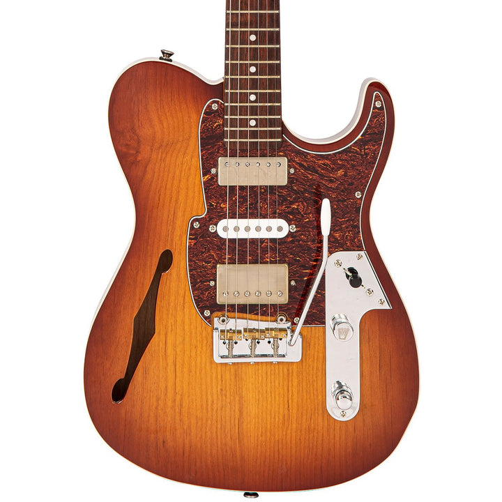 Fret - King Country Squire Semitone De Luxe ~ Honeyburst - Ev - Entz Music