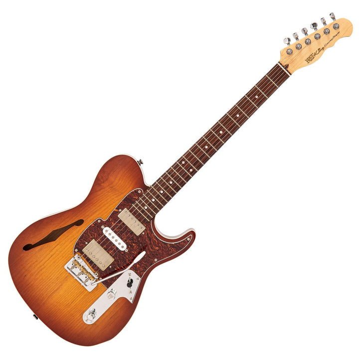 Fret - King Country Squire Semitone De Luxe ~ Honeyburst - Ev - Entz Music