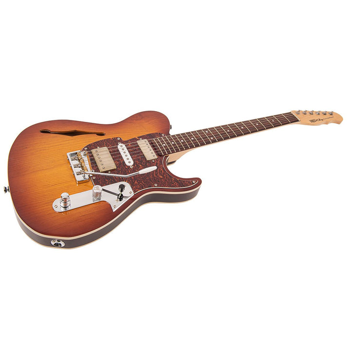 Fret - King Country Squire Semitone De Luxe ~ Honeyburst - Ev - Entz Music