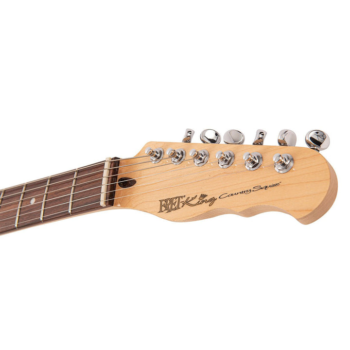 Fret - King Country Squire Semitone De Luxe ~ Original Classic Burst - Ev - Entz Music