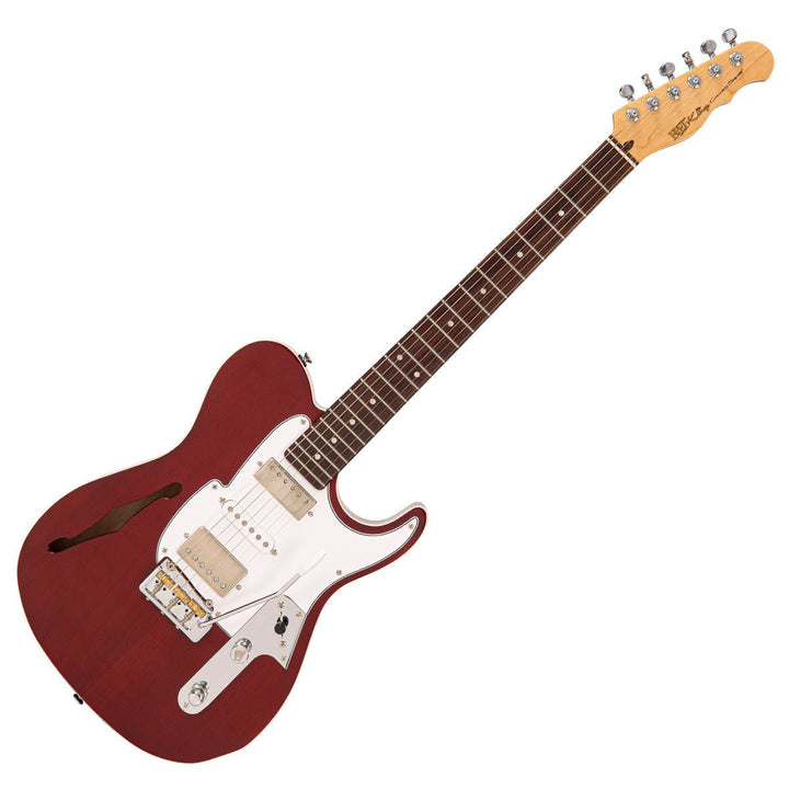 Fret - King Country Squire Semitone De Luxe ~ Thru Red - Ev - Entz Music