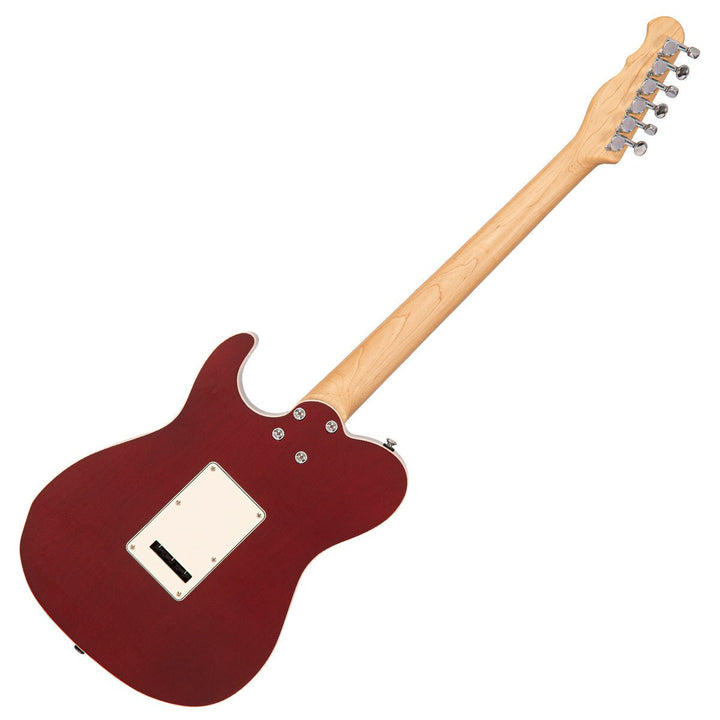 Fret - King Country Squire Semitone De Luxe ~ Thru Red - Ev - Entz Music