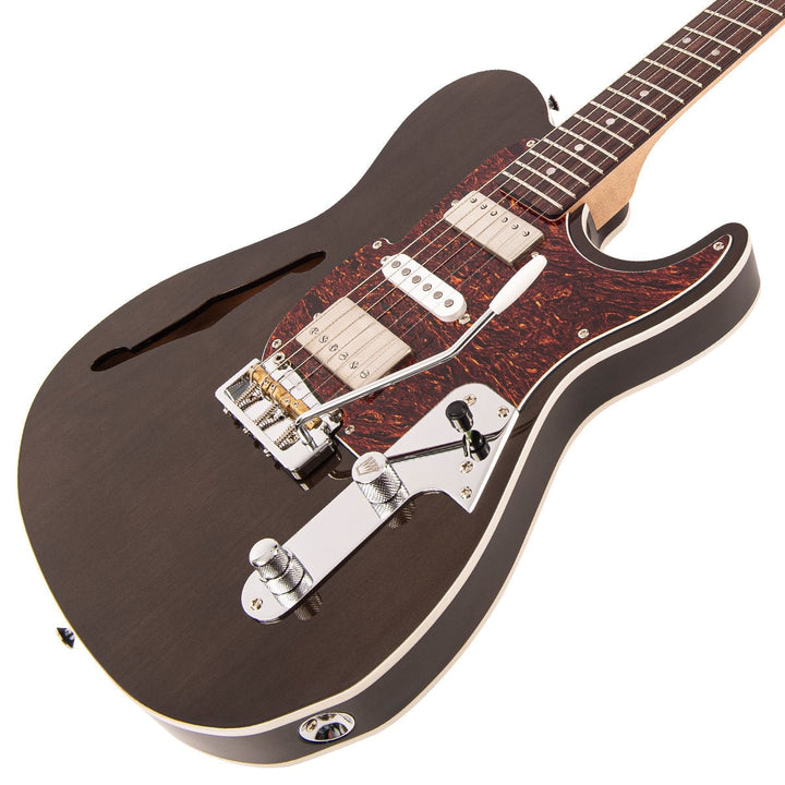 Fret - King Country Squire Semitone De Luxe – Versatile Semi - Hollow Electric Guitar with Wilkinson Hardware - Ev - Entz Music