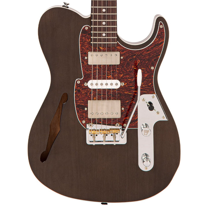 Fret - King Country Squire Semitone De Luxe – Versatile Semi - Hollow Electric Guitar with Wilkinson Hardware - Ev - Entz Music